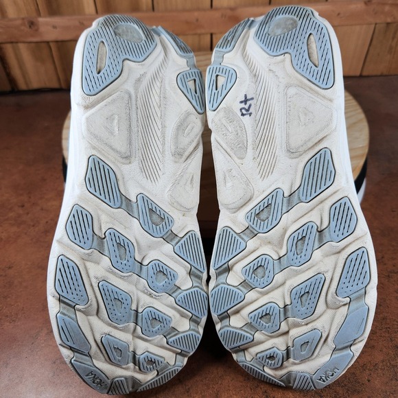 Hoka One One Clifton 9 Shoes Womens Size 9 B Blue Running Sneakers 1127896 ABIW - Picture 7 of 9